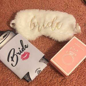 Bride Sleep Mask and Accessories Set